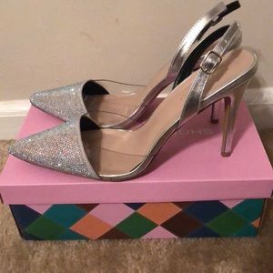 Rhinestone pumps!